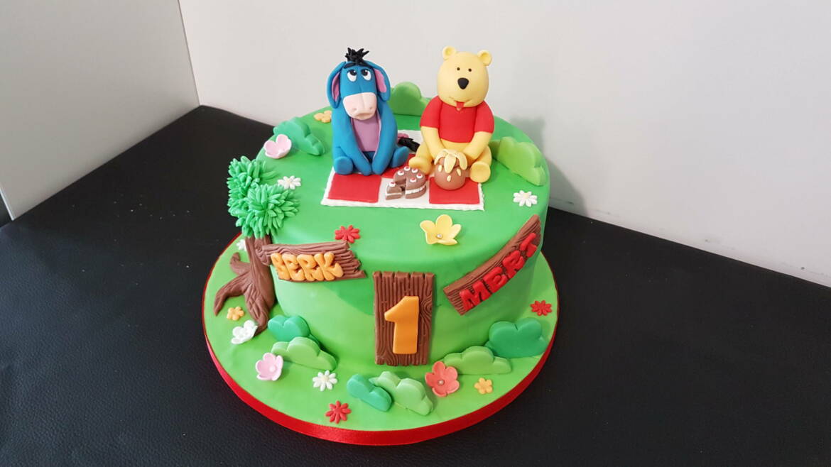Kindertaart 79 Winnie the Pooh Taart & Koek